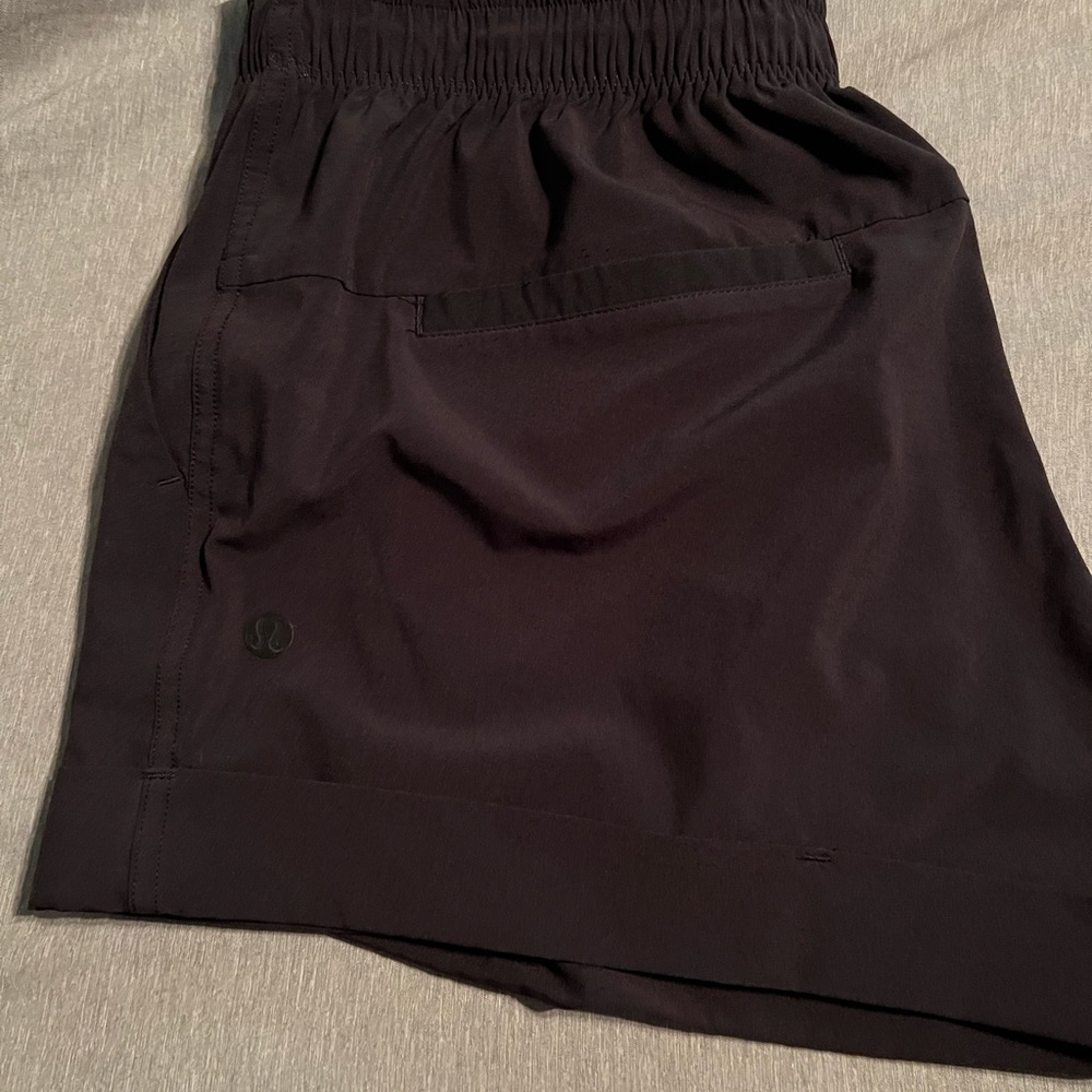 Black Lululemon Drawstring Shorts - image 2
